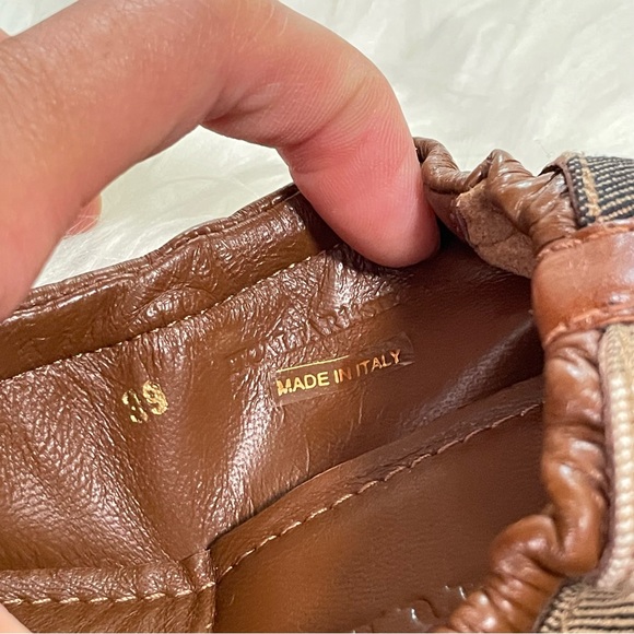 Burberry Ballerina Flats Bridle Housecheck Falcony 39 - Picture 4 of 10